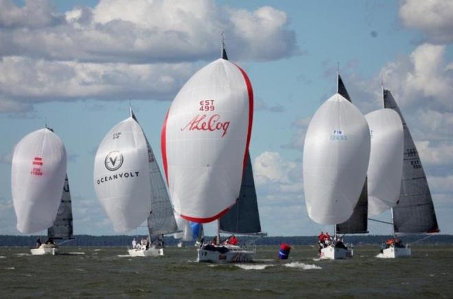 Third in the standings, PREMIUM fights in the middle of the pack in Class A-B - 2015 Volvo Estonia ORC European Championship © Max Ranchi / ORC